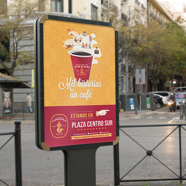 Integral branding for Café La Flor de Córdoba