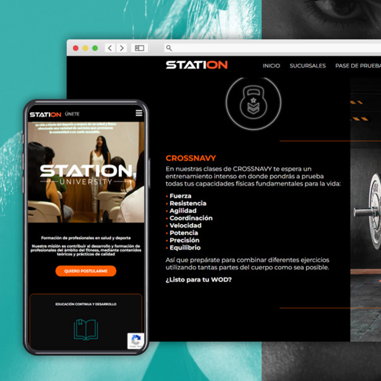 Station 24 Fitness Website