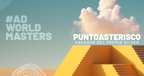 Puntoasterisco se destaca con el reconocimiento Silver de Ad World Masters